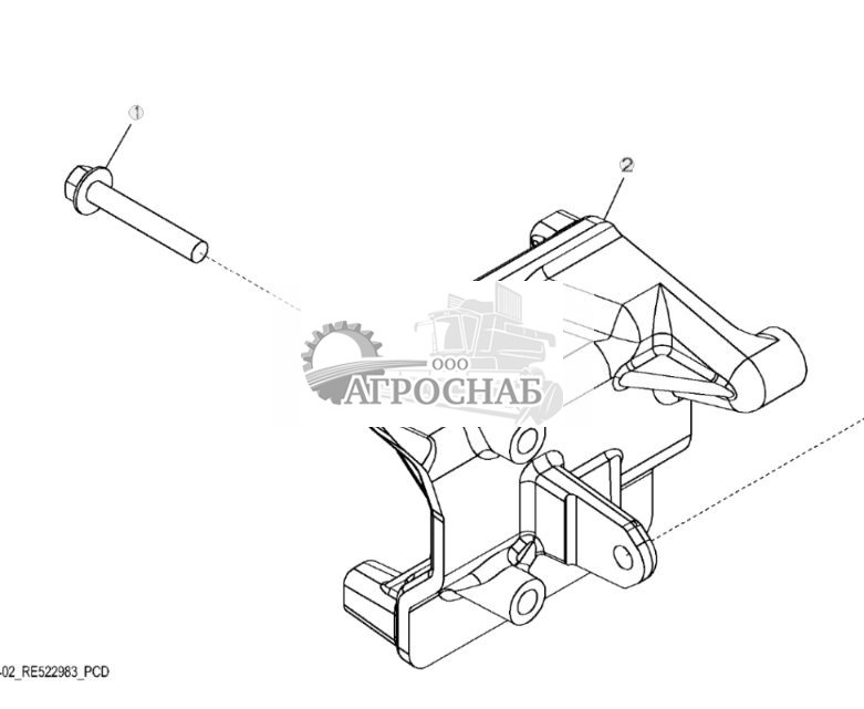7402 Опора кондиционера воздуха - ST386353 1067.jpg